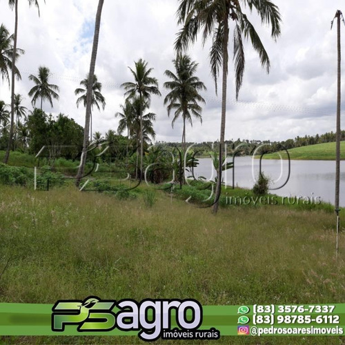 Chácara À Venda, 10 Hectares Por R$ 980.000 - Centro - Alhandra/pb - Ch0015