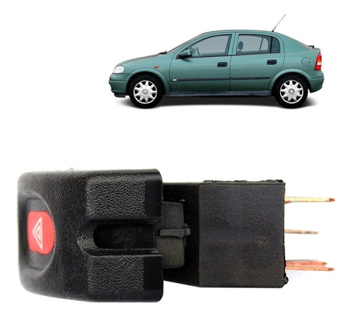 Interruptor Hazard Para Chevrolet Corsa 1.6 Extra 1998 1998