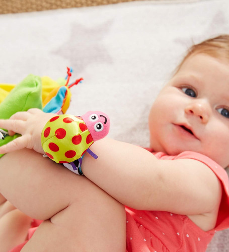 Lamaze Gardenbug - Juego De Sonajeros De La Muñeca De Los Ca