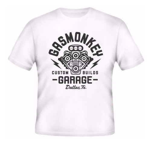 Camiseta Gas Monkey Garage Seriado Dallas Texas Discovery!!!