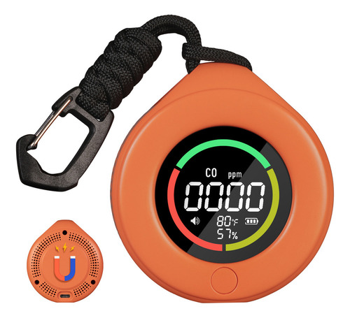 Detector De Monóxido De Carbono Portátil Y Sensor De Alarma
