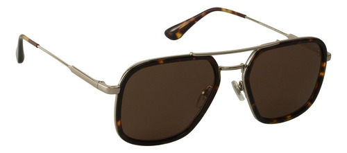 Prada Spr 57xs 01a-8c1 Aviator Square Coffe Tortoise