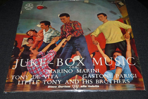 Jch- Juke Box Music Litle Tony And His Brothers Lp