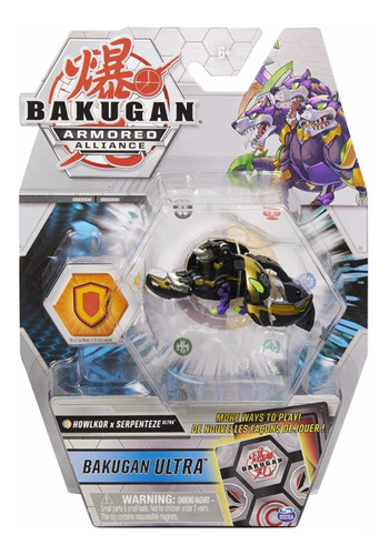 Bakugan Howlkor X Serpenteze Ultra Armored Alliance