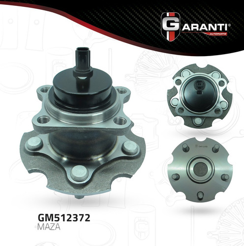 Maza De Rueda Trasera Lexus Hs250h 2010-2012 4x2 Conect Abs