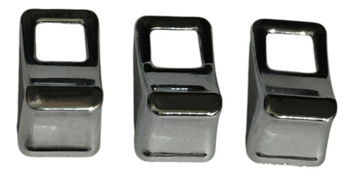 Biseles Switch Luces Kenworth T680 Cromados 3 Piezas