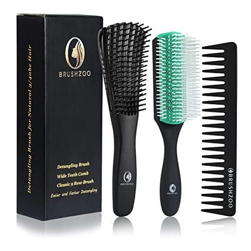 Hair Brush, Brushzoo Detanglng Brush For Curly Hair, Hair Br