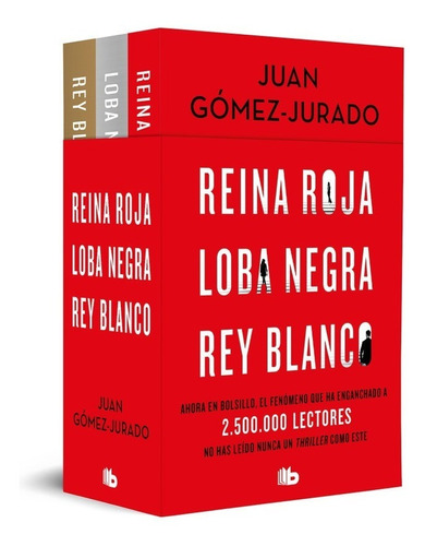 Imagen 1 de 1 de Pack Reina Roja - Loba Negra - Rey Blanco