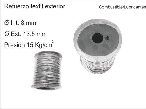 Manguera Comb. 8x13.5 Ignifug M1393