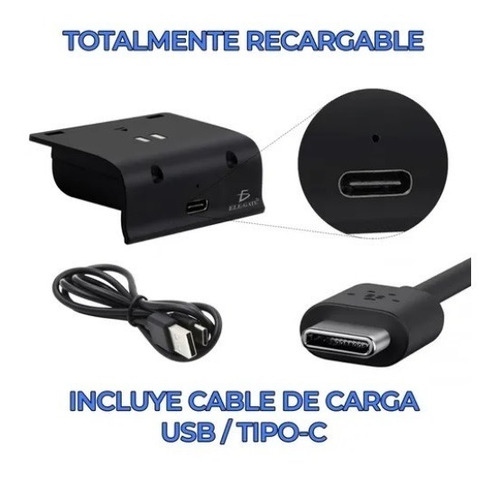 Imagen 4 de 6 de Carga Y Juega Para Control Xbox One Batería Entra Tipo C