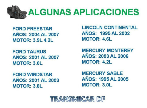 Ax4n Junta Carter Fibra 4f50 Sable Freestar Windstar Ford