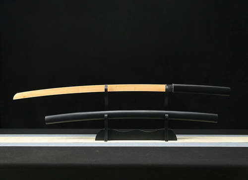 Espada De Entrenamiento Samurái De Bambú Hecha A Mano Para I
