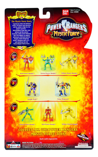 Bandai Power Rangers Mystic Force Jenji 2006 Edition