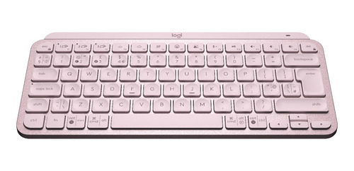 Teclado Bluetooth Logitech Master Series Mx Keys Mini Rosado