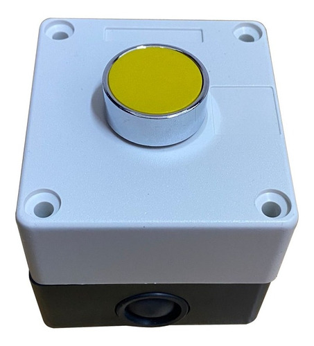 Caja + Botón Pulsador Amarillo  +  1 Na ( H91-xb2ba51 )   
