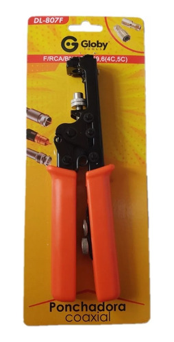 Ponchadora Para Cable Coaxial Rg59-rg6 Profesional Globy