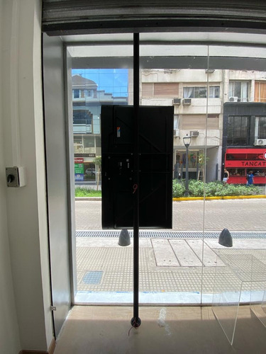 Columna Giratoria Para Tv 360° Negro Hasta 2.8 M