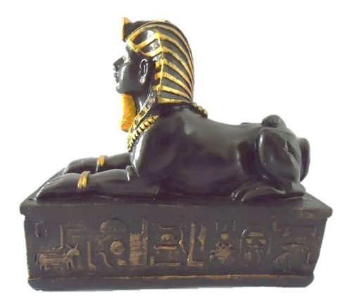 Enfeite Esfinge Egipicia Gizé Faraó Egito Ornamento Resina