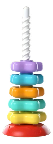 Torre De Aros Juego Didáctico Apilable Bebes