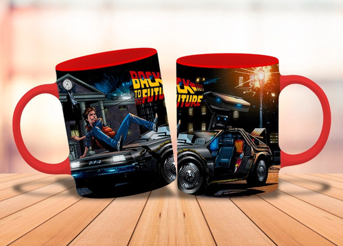 Taza Volver Al Futuro Back To The Future