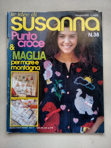 Revista Importada Le Idee Di Susanna 38 Ponto Cruz D253