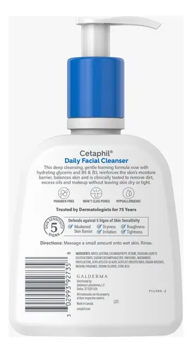 Limpiador facial diario 237 ml Cetaphil