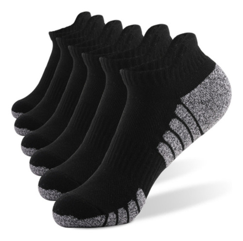 6 Pares De Calcetines Atléticos For Correr Hasta El Tobillo