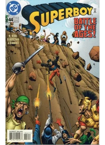 Revista Comic Superboy 44  Battle Of The Ages