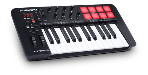 Teclado Controlador Midi M-audio Oxygen25 Com Pads