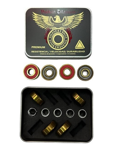 Baleros Vulkan 6 Balls De Titanium