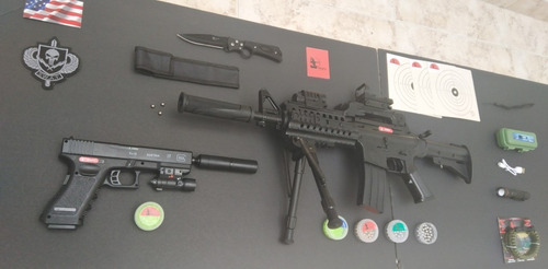 Imagen 4 de 10 de Rifle De Aire Tacticos