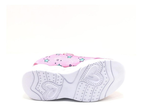Zapatilla Nena Con Luz Velcro Livianas Botanguita Rinsey