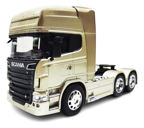 Scania R 730 V8 Tractor Semi- Sin Caja- T Ch Welly 1/32