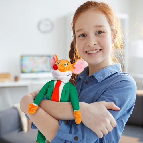 Personagem De Boneca De Pelúcia Mighty Mojo Geronimo Stilton