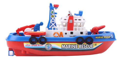 Maqueta De Barco De Juguete Para Niños, Bote De Fuego Para N