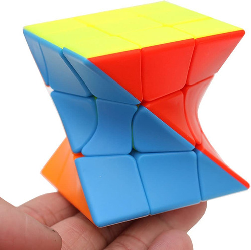 Cube Twist - Calcomanias De 3 X 3 Con Diseño De Cubo De Vel