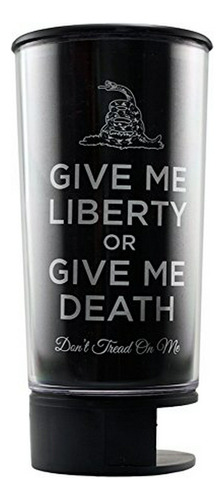 Liberty Or Death #3 Spit Bud Portable Spittoon With Can Open