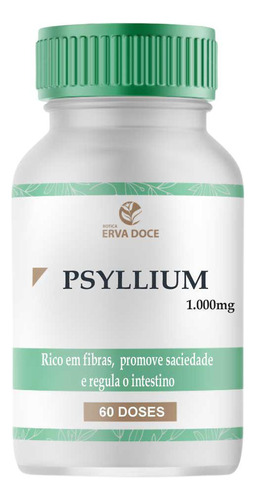 Psyllium 1.000mg - Laxante E Perda De Peso