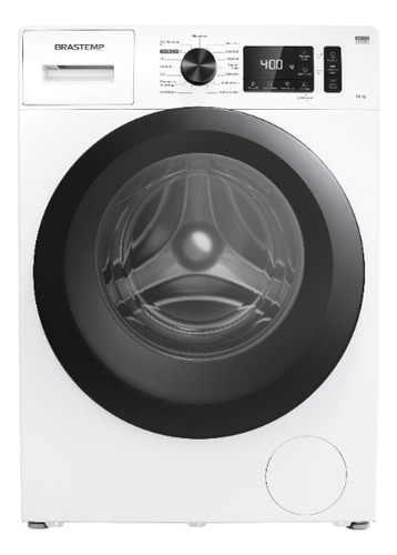 Lavadora Brastemp BNF10AB 10kg Branca com Smart Sensor, Tira Manchas Pro e Motor Inverter