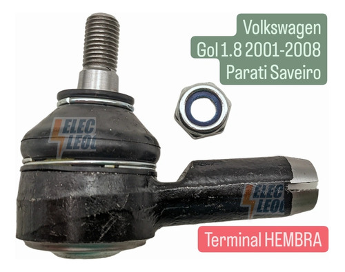 Terminal Hembra Derecho Vw Gol 1.8 Parati Saveiro 2001 2008