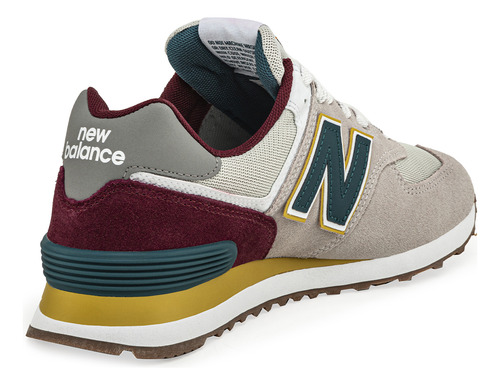 Imagen 2 de 9 de Zapatillas New Balance 574 Gris 2 Solo Deportes