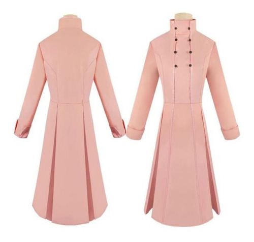 Imagen 2 de 9 de Yor Forger Abrigo Cosplay Spy X Family Traje Rosado