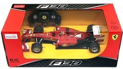 Carro de carrera a control remoto Rastar F1 Ferrari 1:18