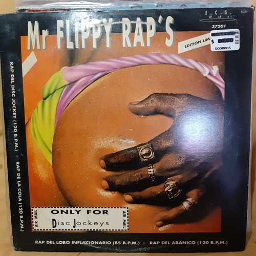 Vinilo Mr Flippy Rap S Rap Del Lobo Inflacionario D1