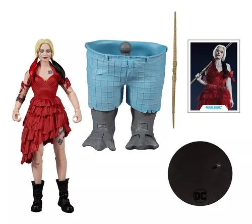 Figura De Ação Harley Quinn Alerquina Articulada 18 Cm