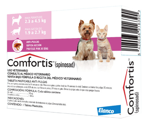 Comfortis Antipulgas Perro/gato