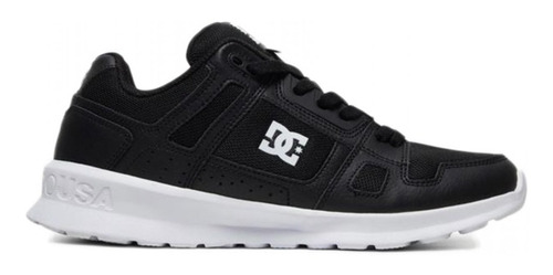 Zapatillas Dc Shoes Stag Lite Black White Hombre (c/3 Fijas)