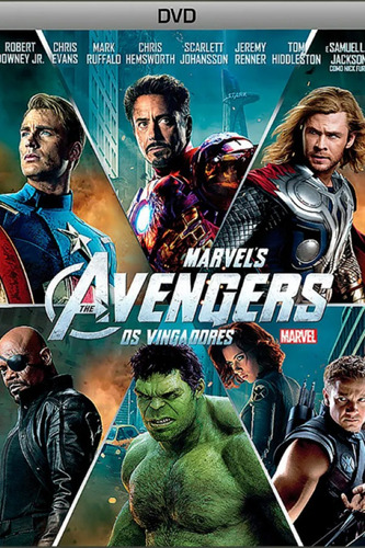 Marvels The Avengers Os Vingadores - Dvd Filme | MercadoLivre