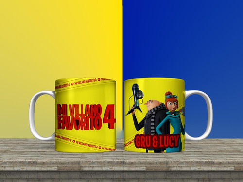 Taza Plastica Villano Favorito #3 Varios Modelos