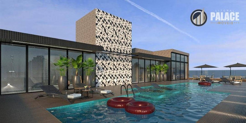 Apartamento Com 3 Dormitórios À Venda, 118 M² Por R$ 900.000,00 - Canto Do Forte - Praia Grande/sp - Ap1184